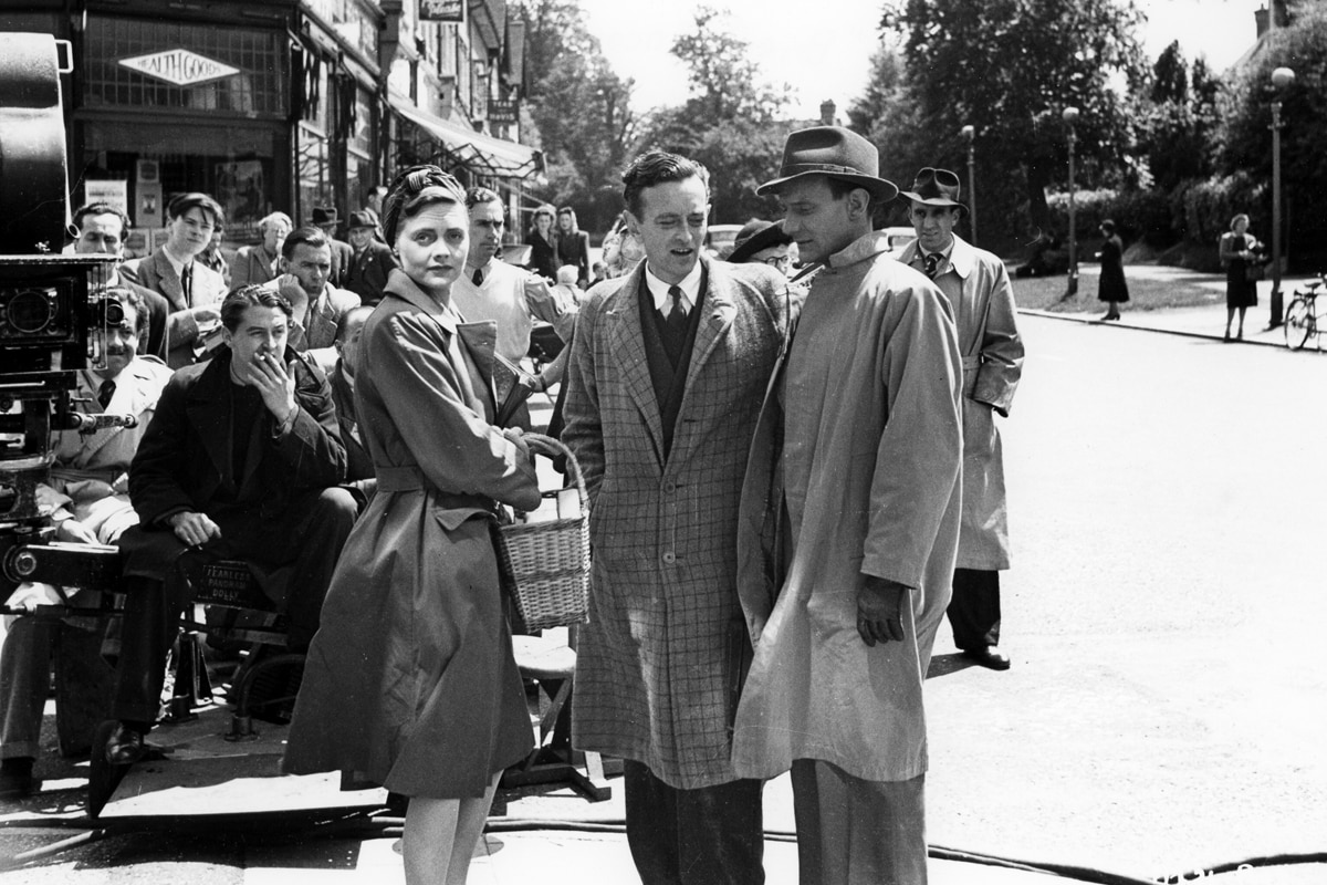Brief Encounter BTS Celia Johnson, David Lean, Trevor Howard 1200x800